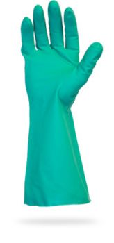 GREEN NITRILE UNLINED - 11 MIL - INDIVIDUALLY BAGGED