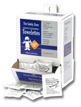 LENS CLEAN TOWELETTES 100/BOX 10/BOXES PER CASE